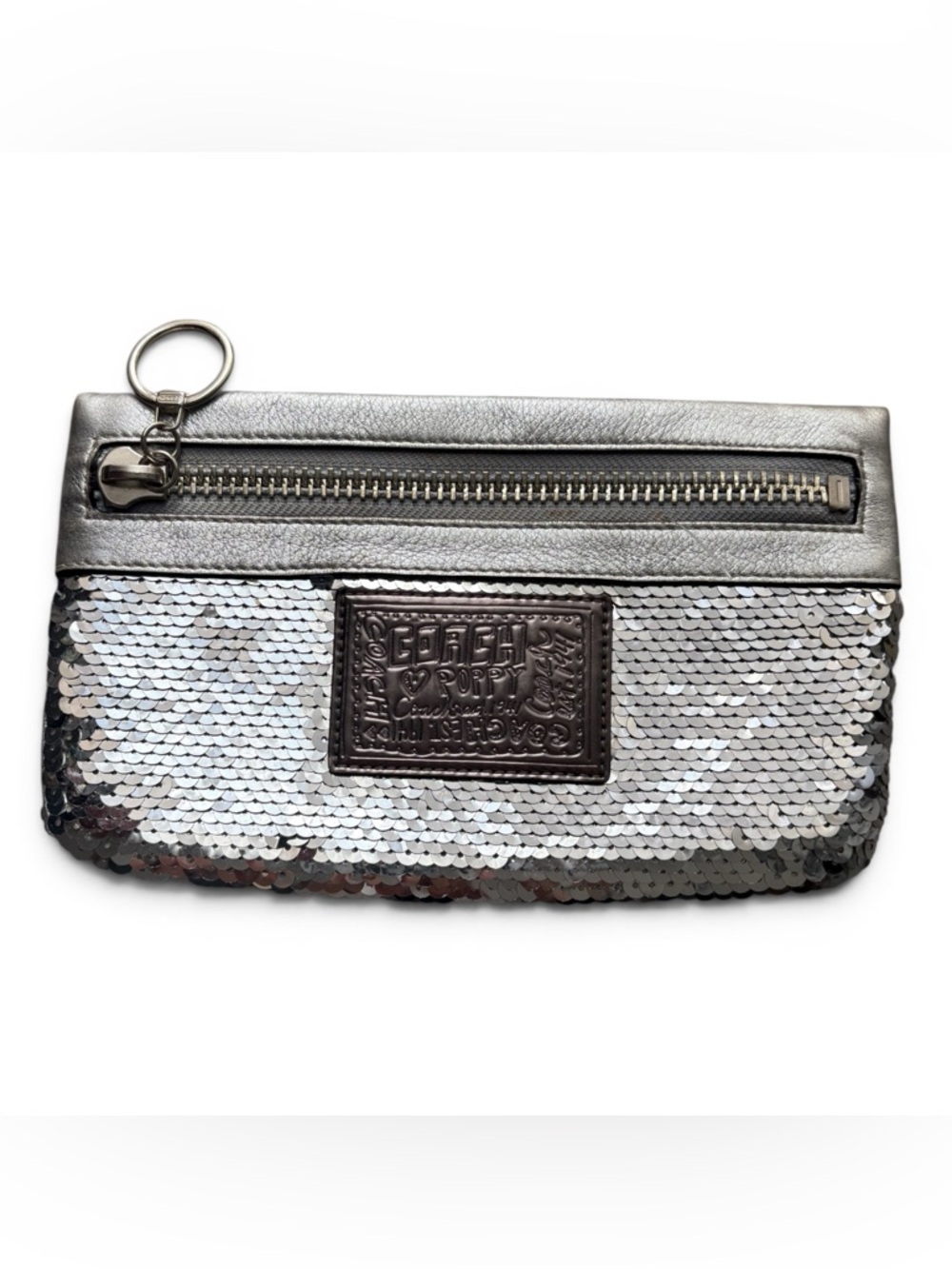 Coach Poppy Sequin Wristlet Clutch: Rare